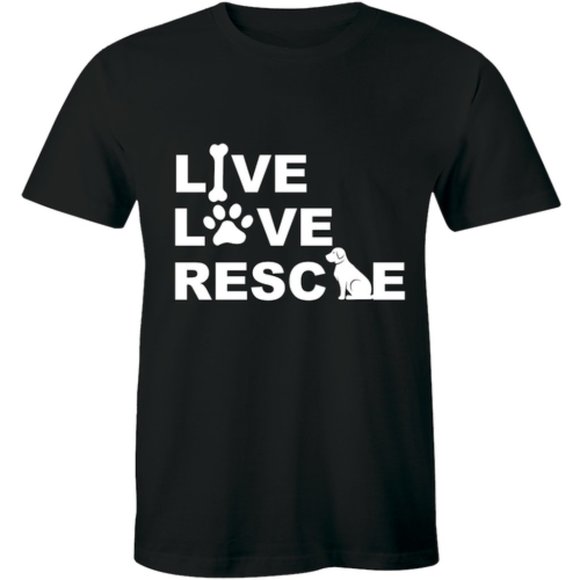Half It Other - Live Love Rescue Adoption Animal Pet Dog T-shirt Half It Other - Live Love Rescue Adoption Animal Pet Dog T-shirt